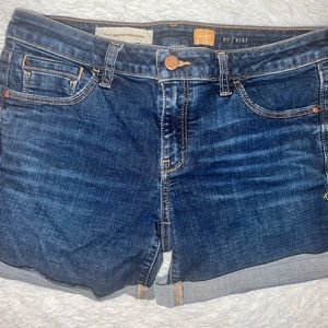 Anthropologie Pilcro and the letter press denim shorts